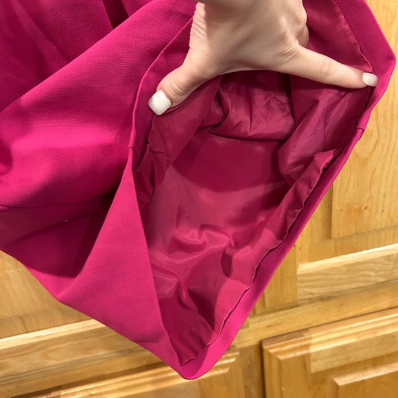 Elizabeth and James Pink Sleeveless Mock Neck Mini Dress Fitted Bodycon Women's - Picture 7 of 11